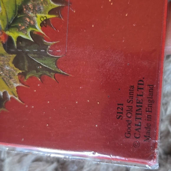 Vintage Advent Calendar Made In England - Picture 4 of 12